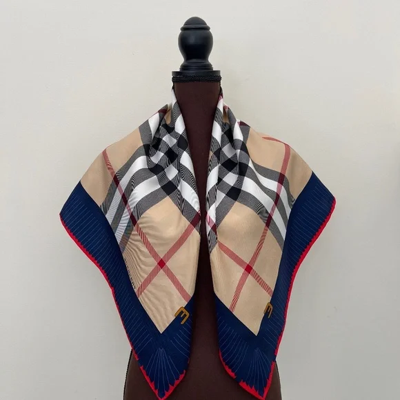 Display #4 Burberry Silk Scarf